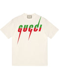 Gucci Blade Cotton T-shirt in White