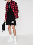 Dsquared2 Icon Logo-Print Shorts Black