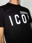 Dsquared2 Icon Printed T-shirt in Black