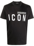 Dsquared2 Icon Printed T-shirt in Black