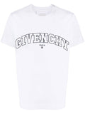 Givenchy Logo Embroidered T-shirt White