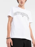Givenchy Logo Embroidered T-shirt White