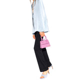 Jacquemus Le Chiquito Noeud Light Pink 213BA005-3060-410 PINK BAGS Womens One Size