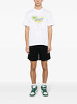 Casablanca Tennis Club Icon Printed T-Shirt in White