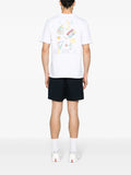 Casablanca Objets En Vrac Printed T-Shirt in White