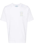 Casablanca Tennis Pastelle Printed T-Shirt in White