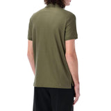 Burberry Eddie EKD Olive Green Polo Shirt S