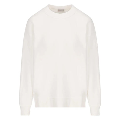 Moncler White Sweatshirt