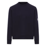 C.P. Company Diagonal Raised Fleece Lens Navy Sweatshirt