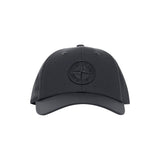 Stone Island Compass Logo Black Baseball Cap