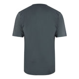 Diesel T Just Crew Plaquet 93R Grey T Shirts Mens