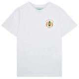 Casablanca Printed Joyaux Dafrique Tennis Club White  T-Shirts Mens