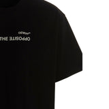 Off-White Spiral Opposite Over Short Sleeve Tee Black XXS