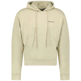 Off-White Caravaggio Crowning Over Beige Hoodie XS