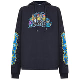 Off-White Graff Pupp Long Skate Hoodie Outerspace S