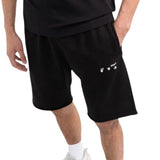 Off White Ow Logo Black Sweat Shorts Omci006C99Fle0081001 - Style Centre Wholesale