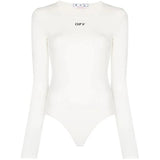 Off-White Off Stamp Ribbed L/S Body White IT36