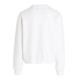 Amiri Stencil Logo White Sweatshirt M
