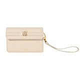 Amiri Calf "MA" Small Clutch Alabaster Bag One Size