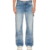 Amiri Straight Fit Carpenter Faded Indigo Blue Jeans W31 L32 / 32L
