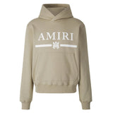 Amiri MA Bar Logo Beige Hoodie XS