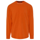 Palm Angels Classic Logo Long Sleeve Orange T-Shirt XS