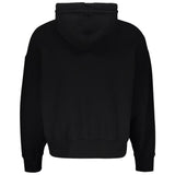 Palm Angels Spray Heart Design Black Hoodie S