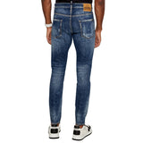 Dsquared2 Medium Reflective Lake Wash Cool Guy Jeans Navy Blue W32