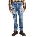 Dsquared2 Denim Cool Guy Patch Jeans Navy Blue W32