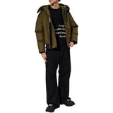 Dsquared2 Techno Down Bomber Military Green W34