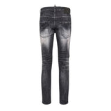 Dsquared2 Black Jet Set Wash Skater Jeans W32