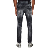 Dsquared2 Black Jet Set Wash Skater Jeans W32