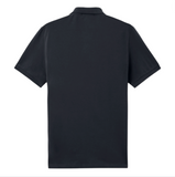 Stone Island Organic Cotton Elastane Pique Navy Polo Shirt