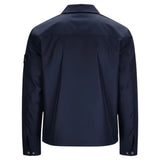 Stone Island All Weather Cotton Canvas Ghost Navy Overhsirt