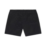 Stone Island Crinkled Nylon Black Swim Shorts