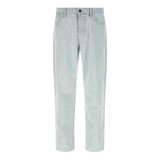 Stone Island Light Blue Straight Jeans