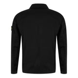 Stone Island Raso Cotton Black Overhsirt