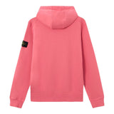 Stone Island Organic Cotton Geranium Pink Hoodie