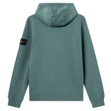 Stone Island Organic Cotton Ocean Green Hoodie