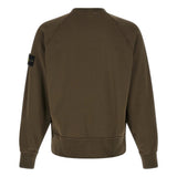 Stone Island Brushed Cotton Grey Sweatshirt