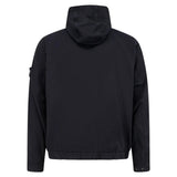 Stone Island Organic Cotton Ripstop Black Jacket