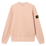 Stone Island Organic Cotton Waffle Fleece Plaster Pink Sweatshirt