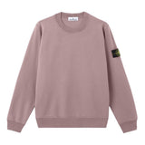 Stone Island Organic Cotton Purple Grey Sweatshirt