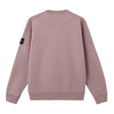 Stone Island Organic Cotton Purple Grey Sweatshirt