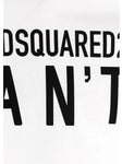 Dsquared2 I Can't Logo Printed T-Shirt in White