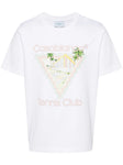 Casablanca Maison De Reve Logo Printed T-Shirt in White