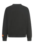 Heron Preston Bird Painted Crewneck Sweatshirt in Black