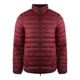Aquascutum London Logo Bordeaux Red Active Jacket
