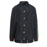 Palm Angels Miami Logo Black Black Jacket