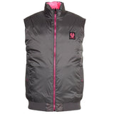 Belstaff Flash Circuit Granite Grey Reversible Down Gilet Jacket - Style Centre Wholesale